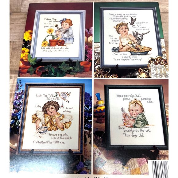 Mother Goose Babies Cross Stitch Pattern Book By Carol Emmer - Picture 3 of 3